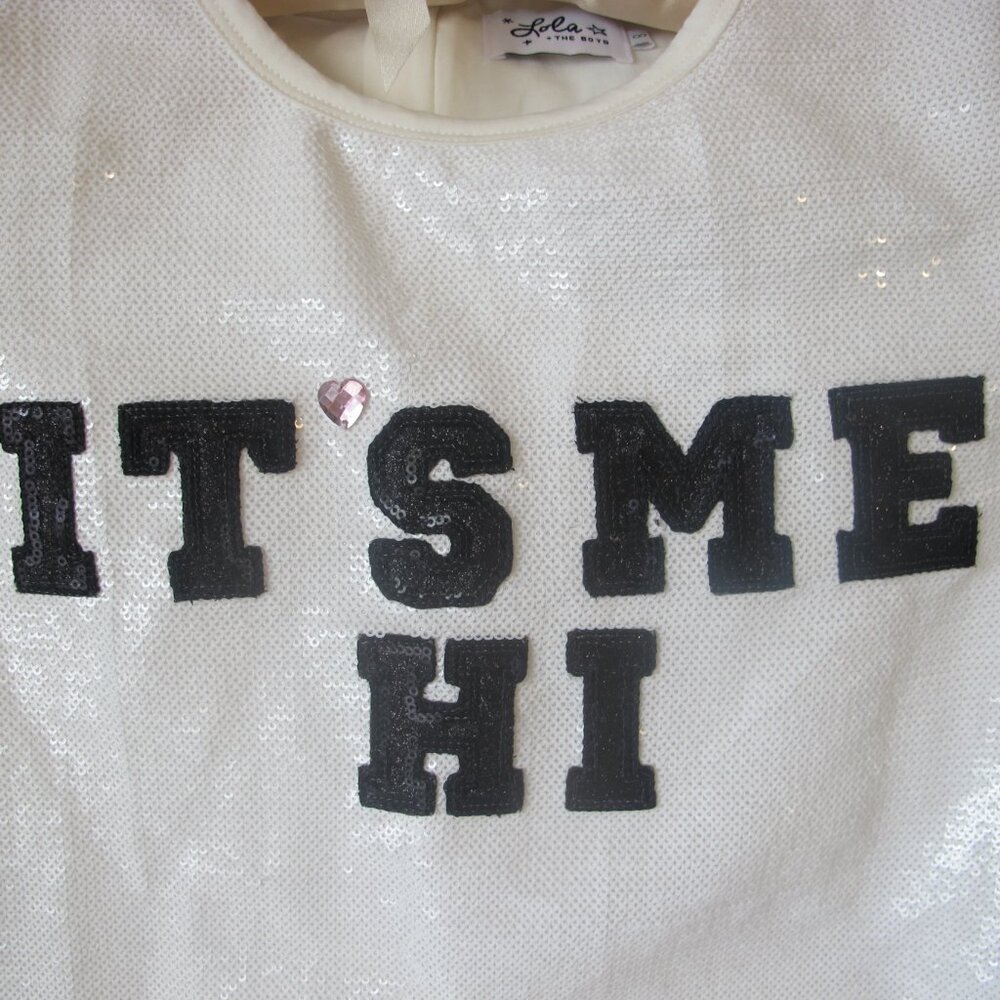 Girl's Sequin Lola + The Boys Shirt Size 8Y EUC - Picture 3 of 6